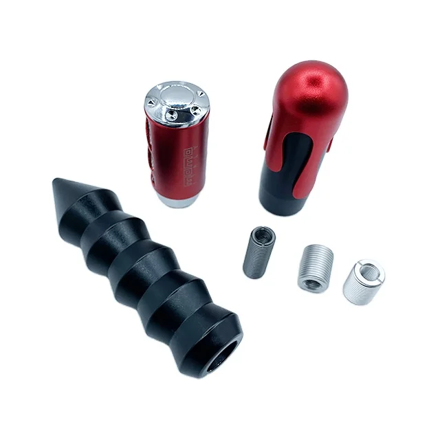 Auto Manual Shift Knob Adapter CNC Machined Aluminum Alloy M10x1.5/M12x1.25 Thread Micro Machining Rapid Prototyping Wire EDM