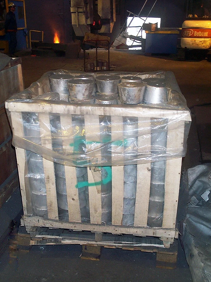 Mg Ingot 99.9% in form of 100g, 300g & 7.5Kg