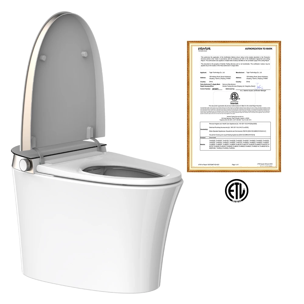 Chinese  manufacturer wc intelligent automatic electronic toilet