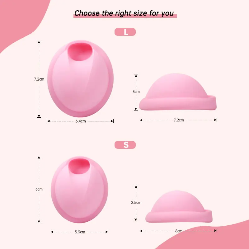Menstruation Cup Wholesale Reusable Custom Reusable Medical Wholesale Organic Copa Comfortable Women Silicone Menstrual disc