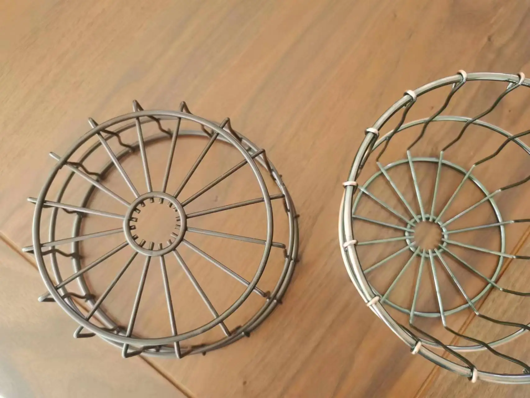 Factory Customized Size 304 /316SS Wire Mesh 50mm 150mm Basket Steel Metal Tray / Basket