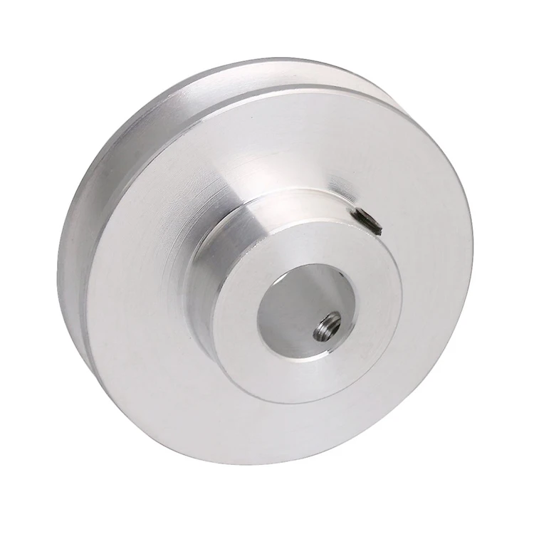Custom hight quality aluminum alloy stainless steel POM Nylon PEEK pulleys for round belt