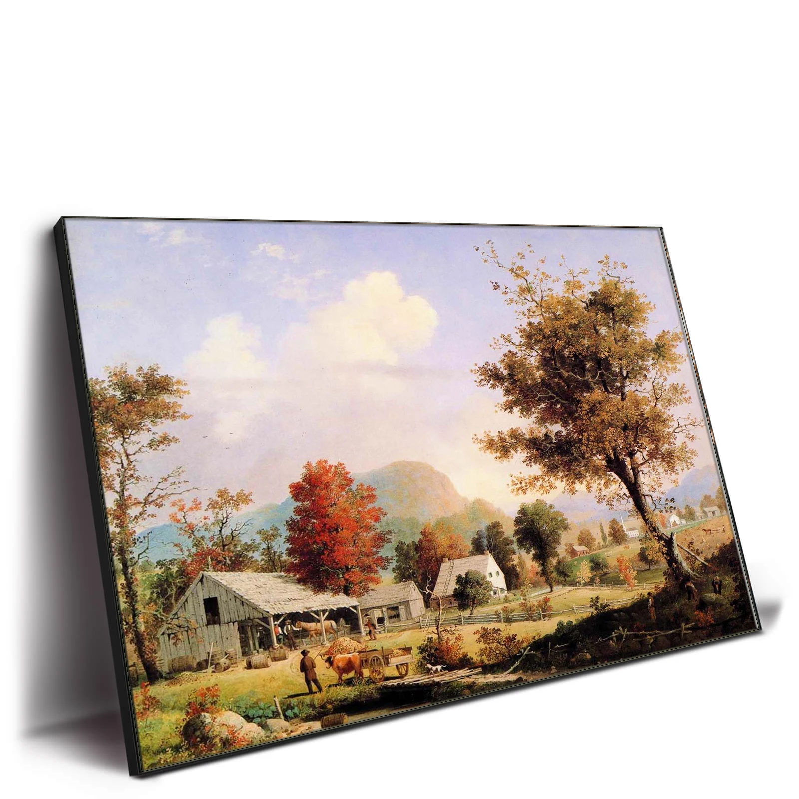 Digital Printing Canvas Wall Art Landscape Painting HD Custom Picture On Cotton Canvas
