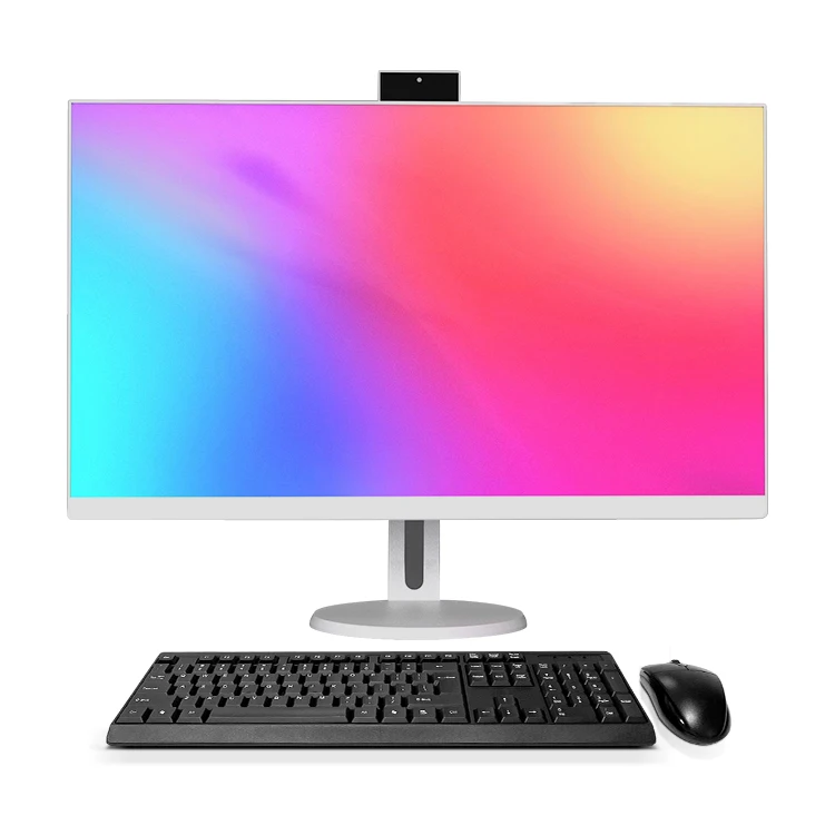 2022 New product Desktop Computer IPS screen Fashional appearance CPU I3 I5 I7 All in One Computer for Gaming