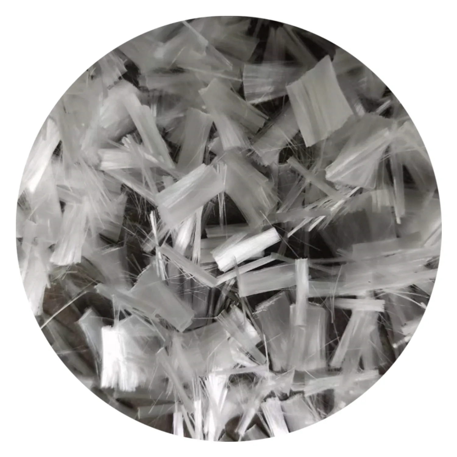 100% Micro Virgin Polypropylene Synthetic Microfiber for Concrete Building Solutions