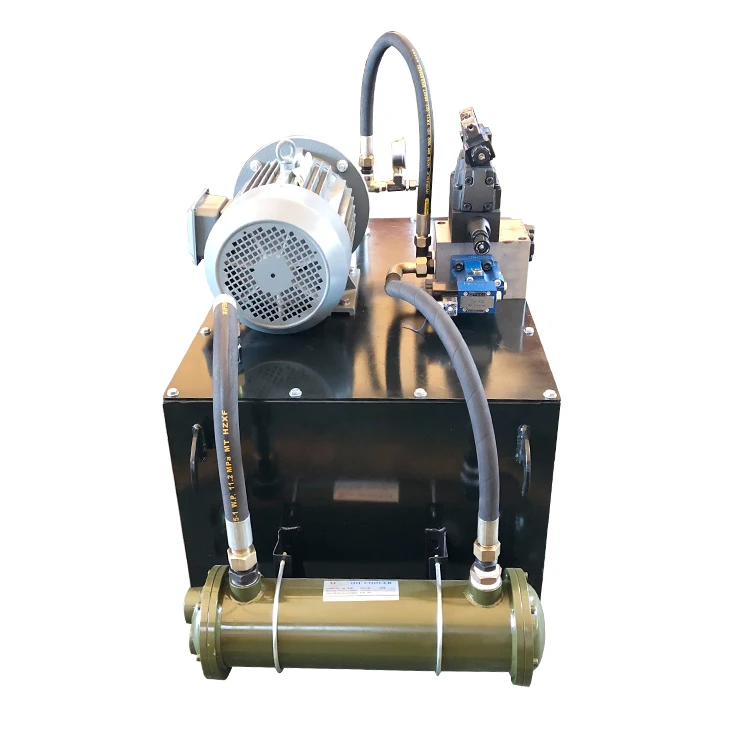 Metal packing machine hydraulic press power pack hydraulic steering control unit