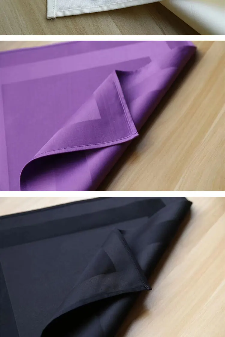 100% Cotton Hotel Napkin Dinner Napkins Cloth for Restaurant Table Cloth Mouth Wipe Cloth