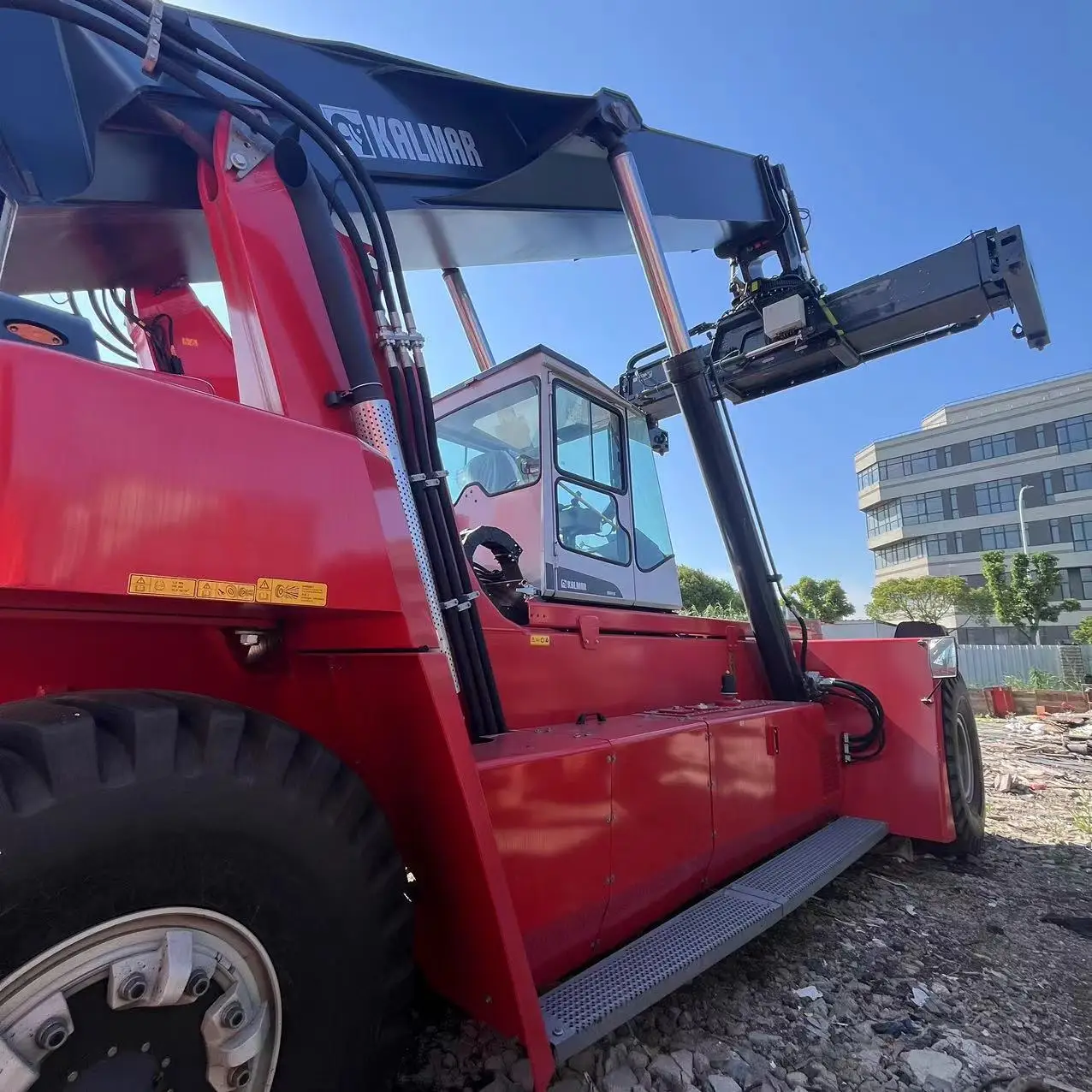earth moving kalmar dru450 45ton container reach stacker hot selling High performance very low price! second hand/used in stock