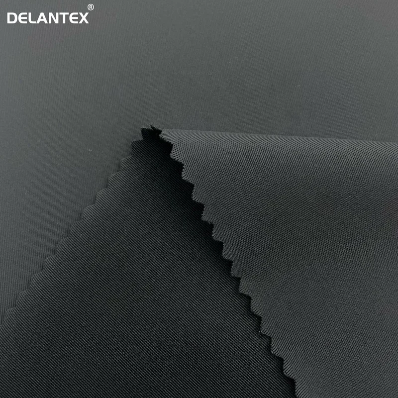 Delantex 86 нейлон 14 спандекс ткань для йоги спортивная одежда дружественная кожа трикотажная