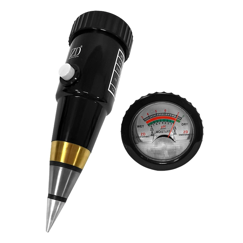Ручной измеритель влажности почвы PH ZD05, высокоточный указатель, измеритель влажности ph-тестер, гигрометр для сада