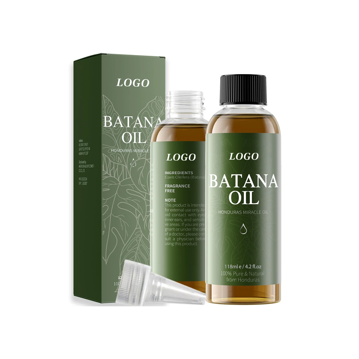 Han Linger Private Label 120ml Pure Natural Moisturizes Scalp Strengthens Hair Honduras Batana Oil For Men And Women use