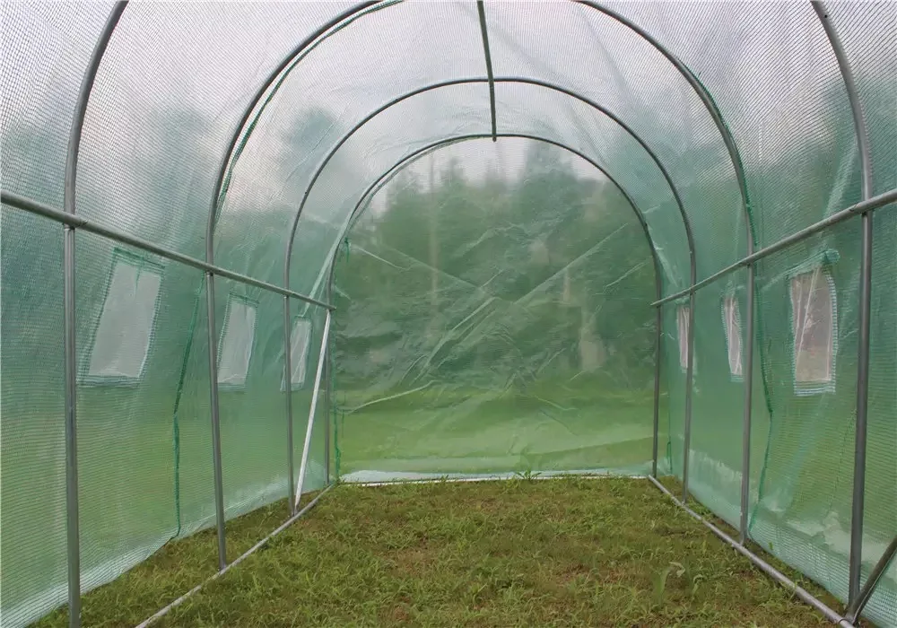 450x200x200cm Walk-In Portable Green House Outdoor Tunnel Garden Plant Growing Hot House