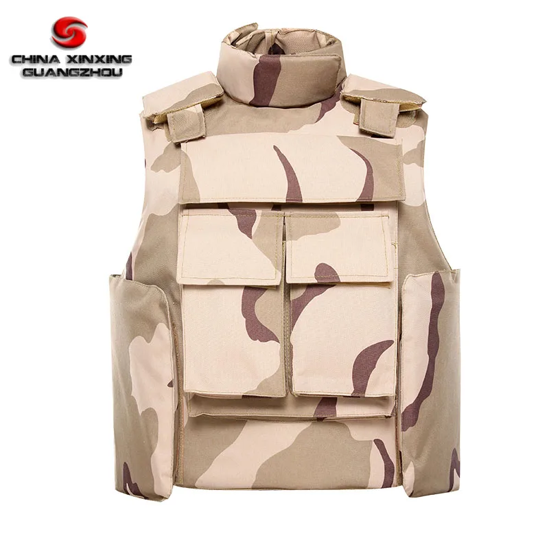 Factory black khaki camouflage level 4 military vest bulletproof full body armor