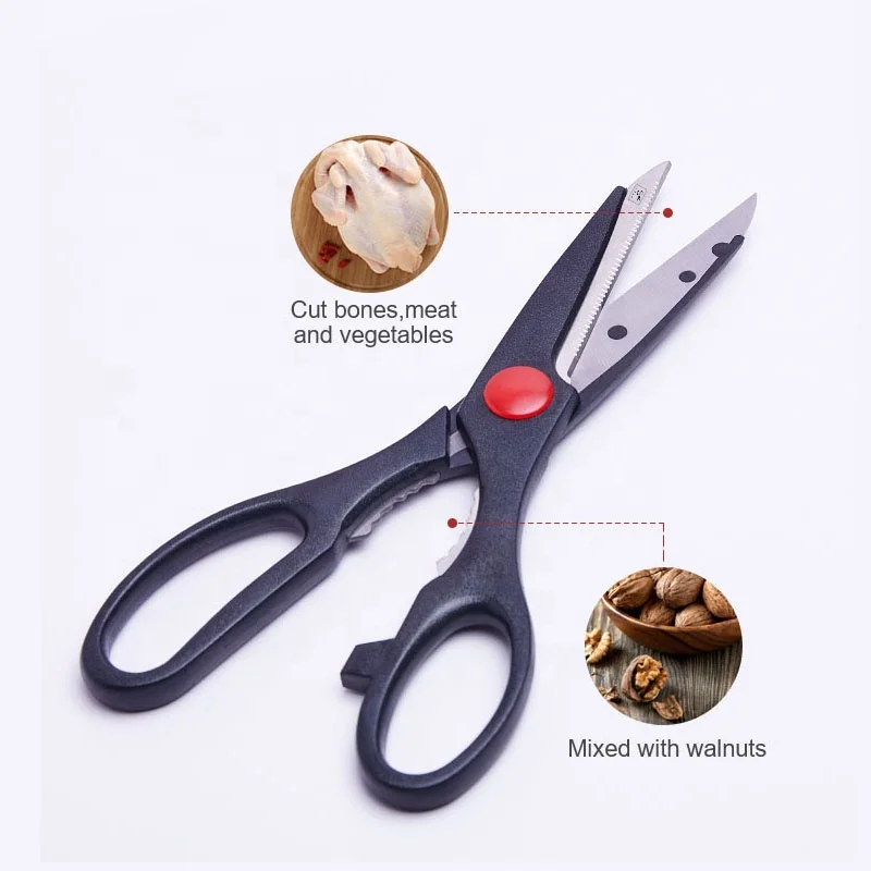 Heavy Duty Cut Kitchen Scissors Food  Handles Shears for  Chicken Meat Kitchen