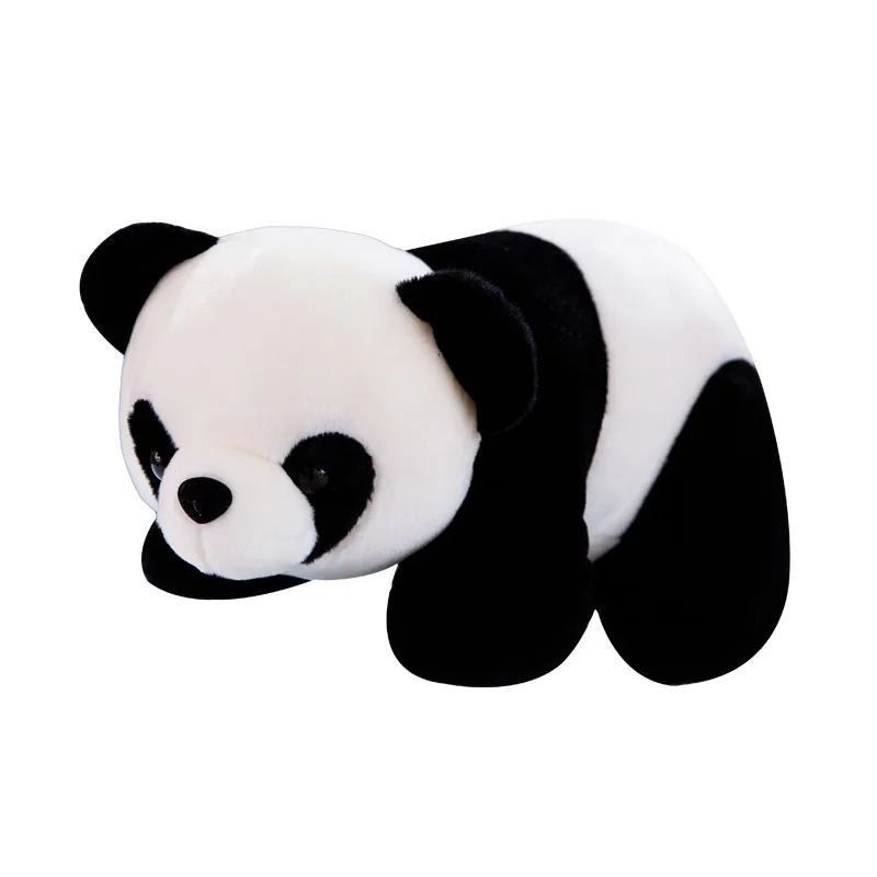 Hot Sale Lifelike Kawaii Plush Panda Doll Custom Cute Soft Panda Plush Toys for Gifts