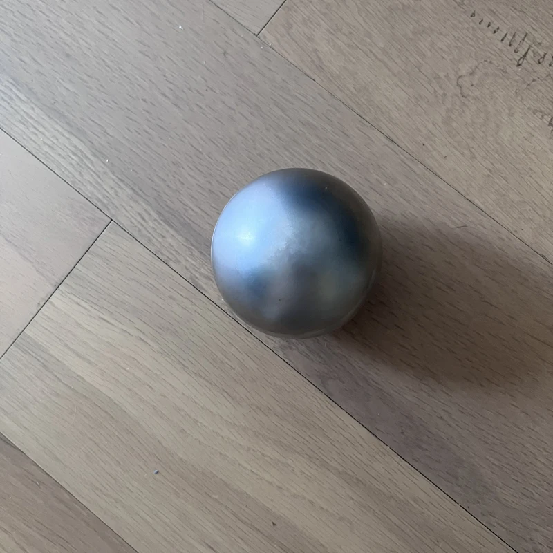 Wholesale customized 3 1/2 inch 89mm 90mm  raw surface stainless steel hollow metal sphere without polishing