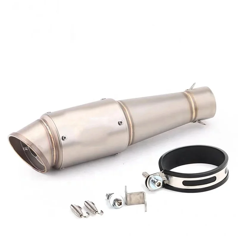 51mm Universal stainless steel muffler for motorcycling