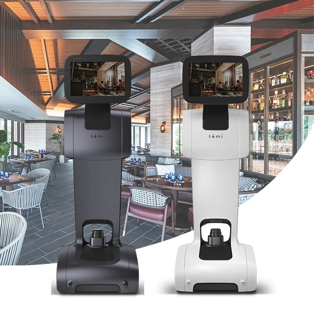 2022 Temi Commercial Shopping Mall Guiding Service Welcome Mobile Delivery Hotel Artificial Smart Robot