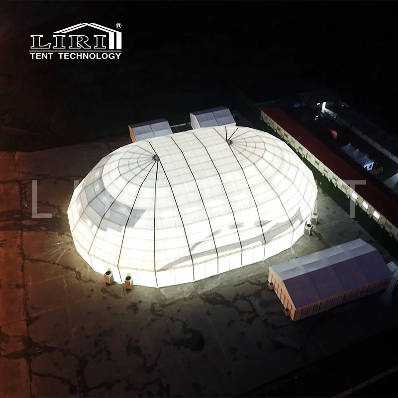 Large Marquee Party Tent Outdoor Event with Sitting Capacity of 1000