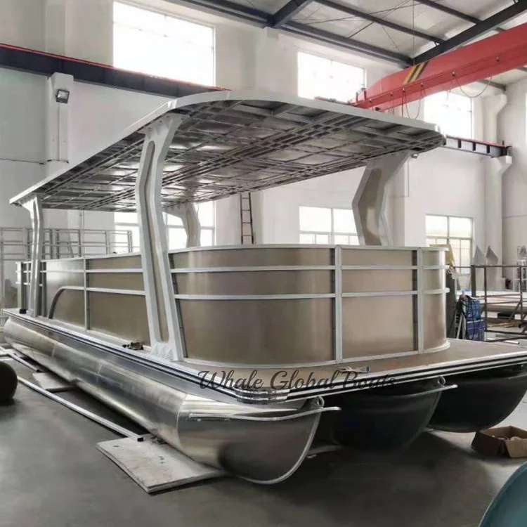 Electric Aluminum Alloy Pontoon Passengers Boat Ferry Boat