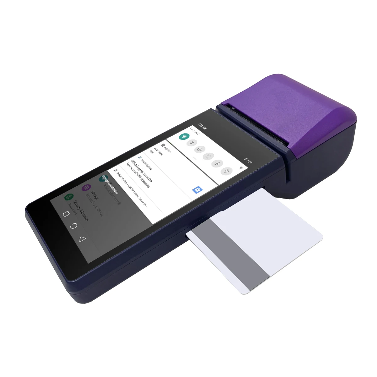 Горячая распродажа, тонкая система оплаты QR-кодом, все Netcom BT5.0 GPS Mini Pos