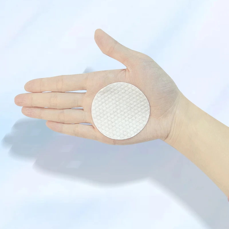 Factory Wholesale Organic Round Cotton Pads for Face 100% Cotton Makeup Pads Facial Makeup Remover Pads