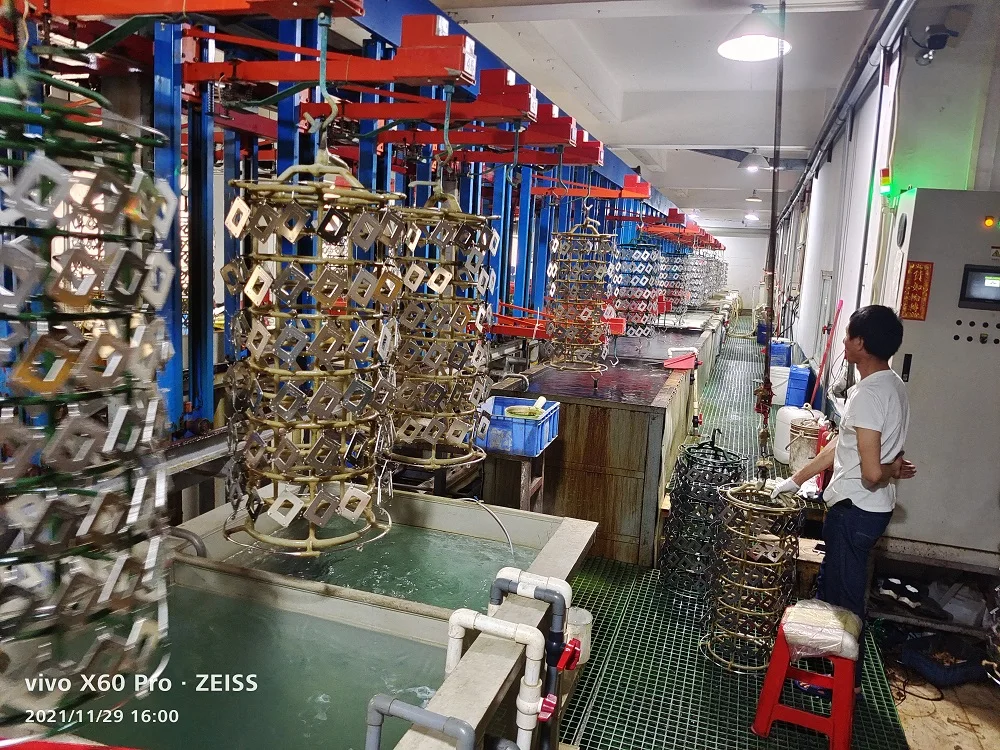 New Product Electroplating Automatic hanger Rack Plating Production Line Vertical Lifting Plastic Nickel Chrome Line