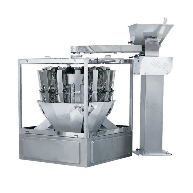 High accuracy smallest herb flower packaging machine 14 head multihead weigher micro weighers