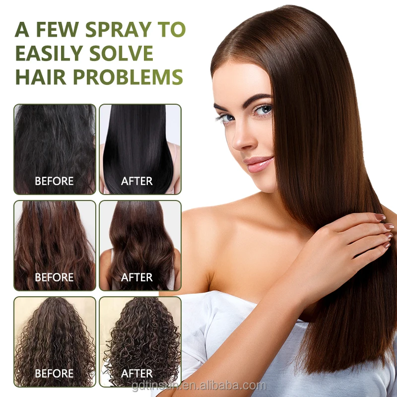 OEMODM Wholesale Natural Hair Care Leave-in Conditioner Spray Argan Oil Organic Olive Oil Nourishing Hair Essential Oil