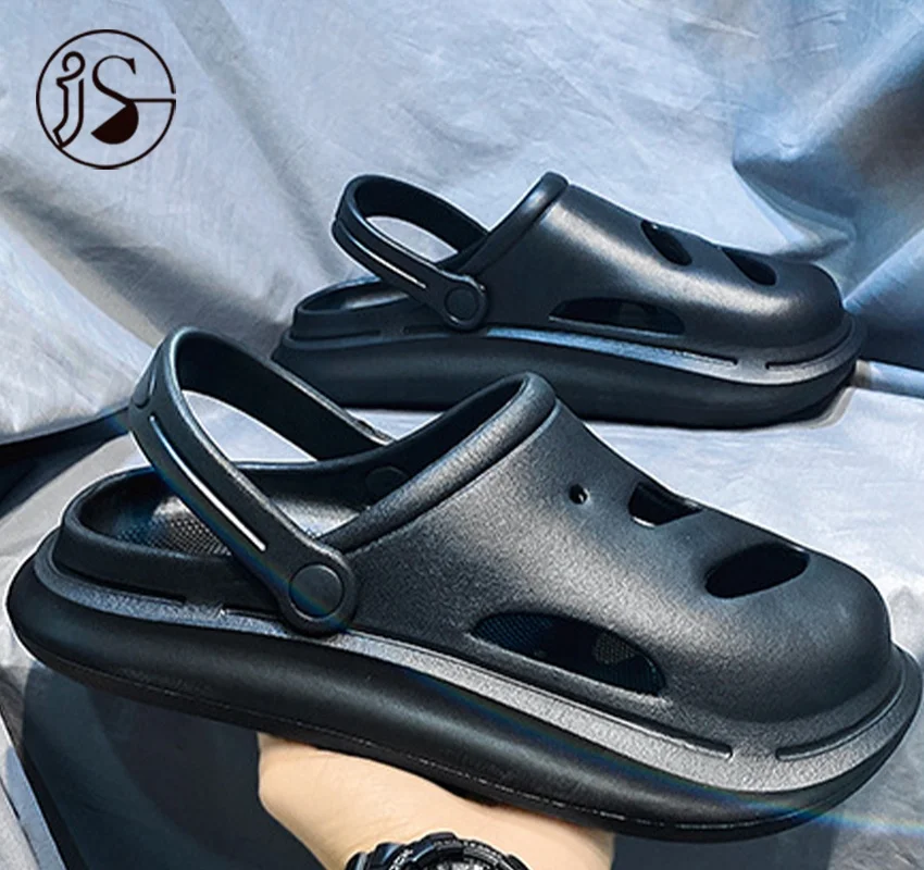 New style eva clogs slingback injected garden shoes high quality cheap wholesale men garden clogs