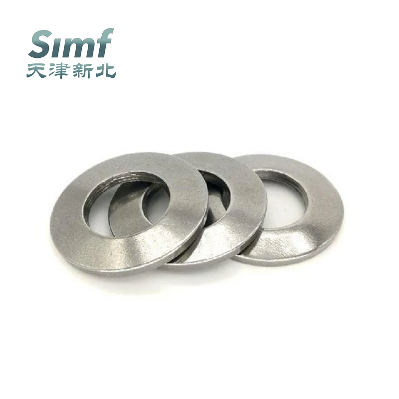 DIN2093 65mn, C67s, 50CRV4 Carbon Steel Black Belleville Washer