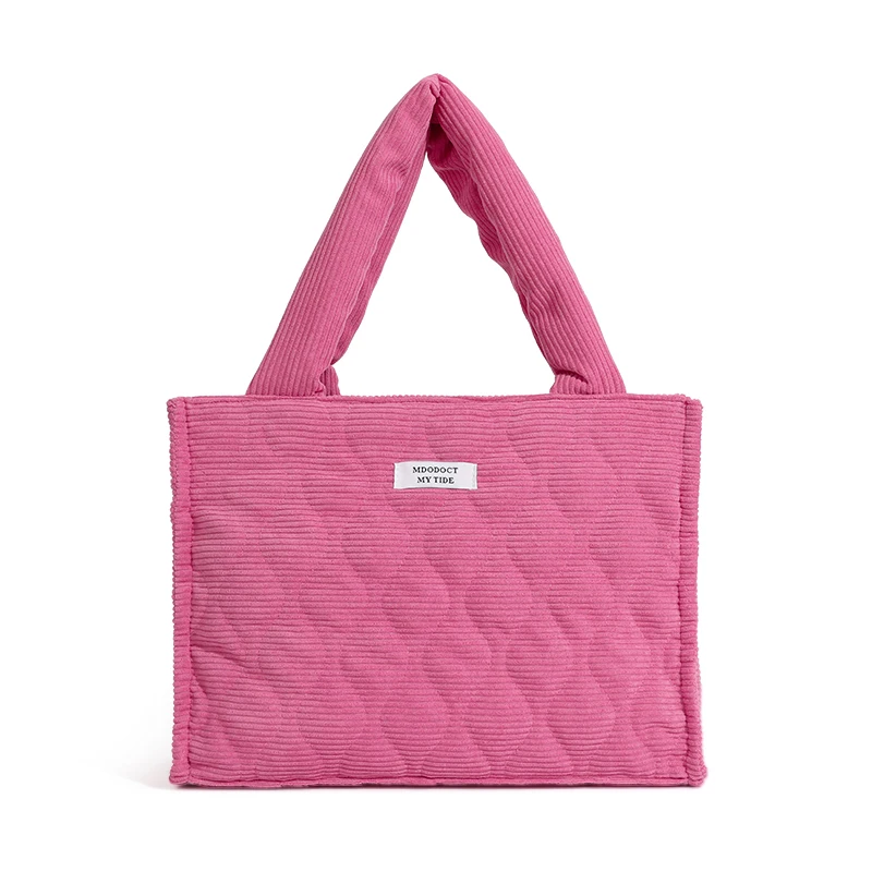 2022 New Arrival Designer Rhombus Corduroy Ladies Crossbody Handbags Fashion Handbags Shoulder Bags