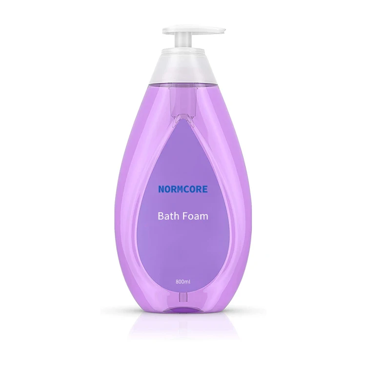 Custom LOGO Lavender Scent Foaming Bath Bubble Bath Baby