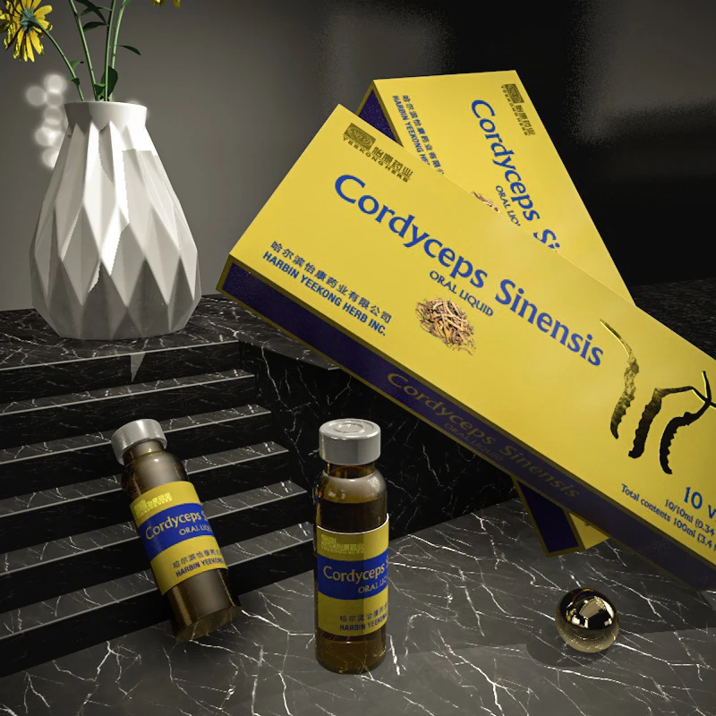 herbal drink Cordyceps sinensis  supplement factory price