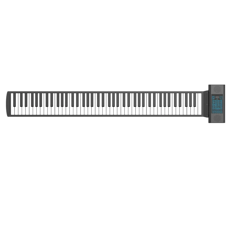 Built-in Speaker Oem Portable Digital Piano With  Electronic Roll Up Piano