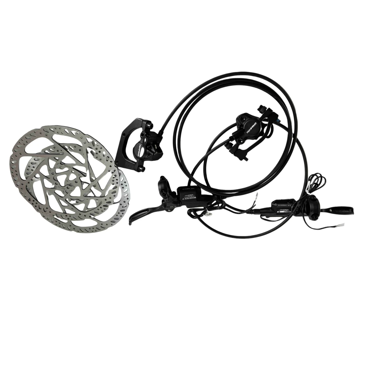 High-performance electric bike brake tektro hydraulic brake hot selling hydraulic disc brake for electric moutain bikes