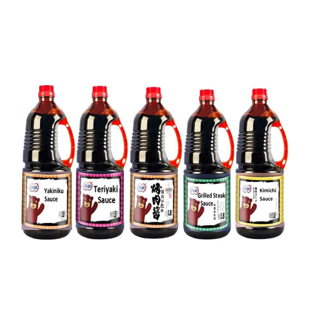 1.8L Japanese Teriyaki Unagi Tonkatsu Paitan Sauce BRC-A, BSCI, IFS with Factory Price