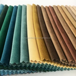 Factory Polyester 280cm Holland Velvet Fabric for Curtain