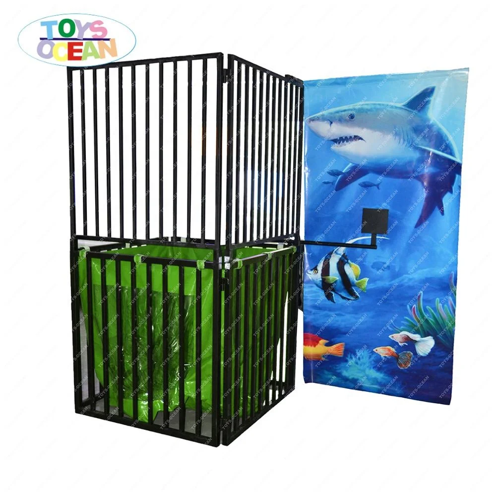 free shipment Cheap Factory Inflatable Dunk Tank for Sale Dunking Booth Machine PVC