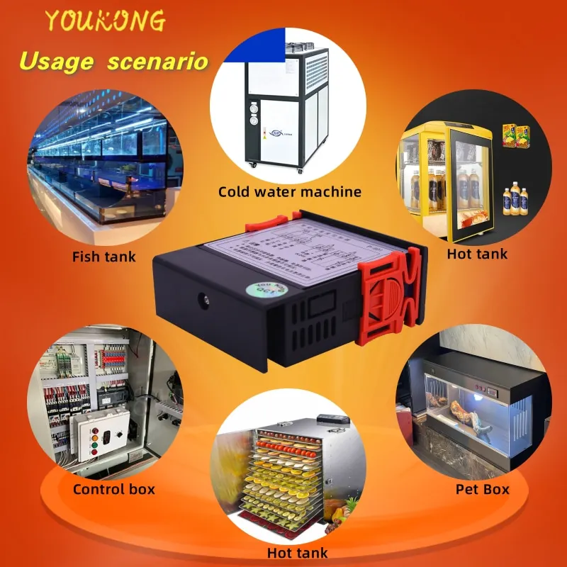 intelligent water temperature controller/ temperature controller P801 industrial chiller 24V