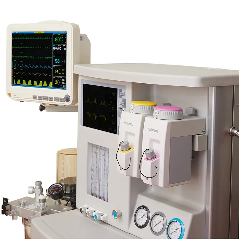New 850 ADV Gas Pressure Anesthesia Machine Built-in Anesthesia Machine Operating room medical equipment