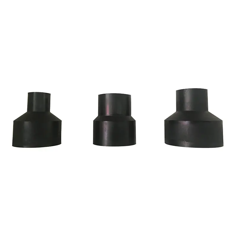 HDPE Water Supply Pipe Fittings Injection Butt Fusion Equal Cross