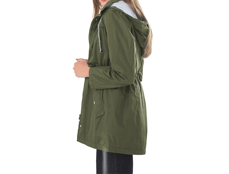 Best Rain Coat Womens OEM/ODM Waterproof Long Raincoat Accept Customer Requirement