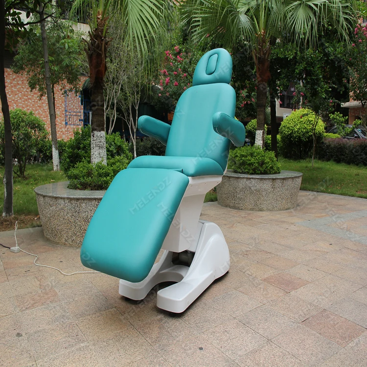 Electric Cosmetic Black Heated Led Cosmetic Heating Function Bed Adjustable Legs Cosmetic Salon Pmu Beauty Beds