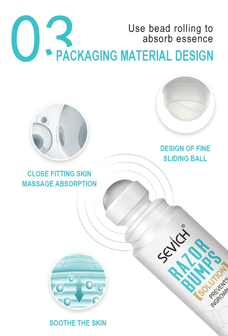  Professional aftershave private brand can eliminate and prevent ingrown