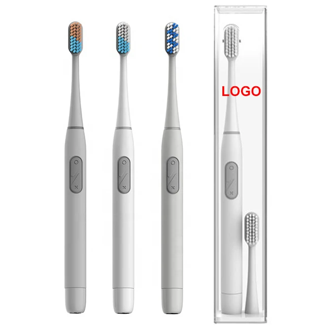 LULA Battery Operated Electric Soft Toothbrush With Replaceable Heads Custom Logo