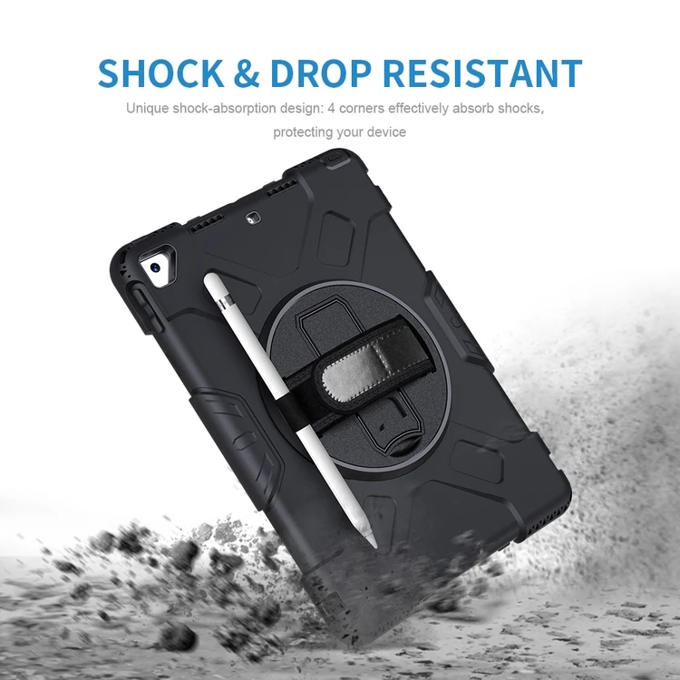 2m grade heavy duty shockproof protective tablet case for ipad 10.2 cover for ipad 9th generation case