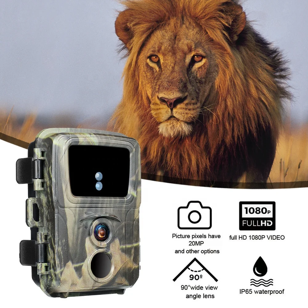 1080P Infrared Night Vision Trail Camera 20MP  Motion IP66 Waterproof Wildlife Trap Game Hunting Camera