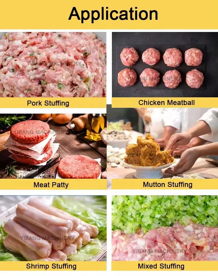 Meat Processing Machine 20-400L Stainless Steel Electric Meat Mixer For Meat Food Plant