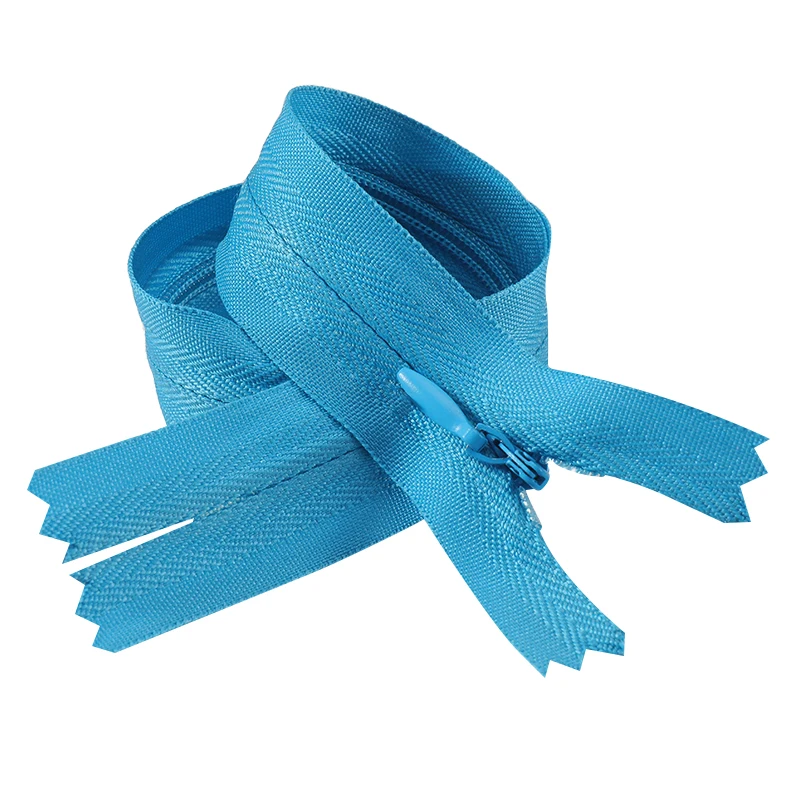 OCO Manufacturers spot invisible zippers 20-65cm wholesale zipper toy skirts used above the #3 nylon zipper